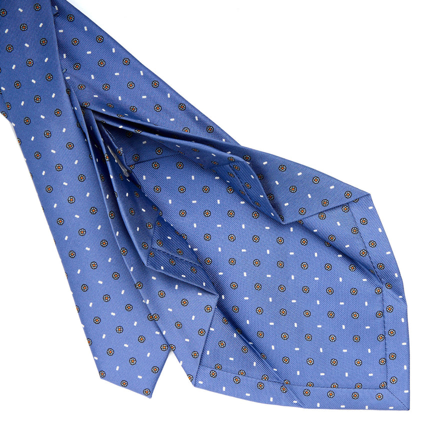 POWDER BLUE 7 FOLD SARTORIAL SILK TIE
