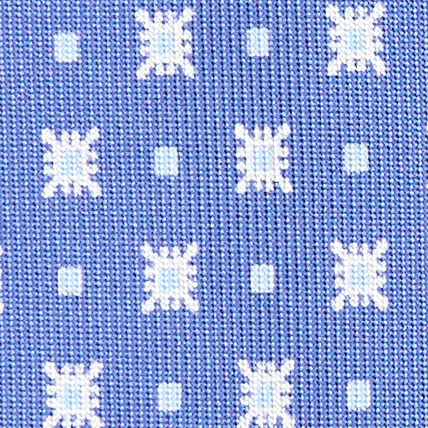 POWDER BLUE 7 FOLD SARTORIAL SILK TIE