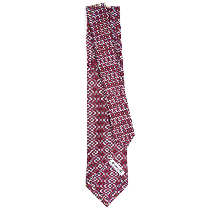 FUCSIA 7 FOLD SARTORIAL SILK TIE