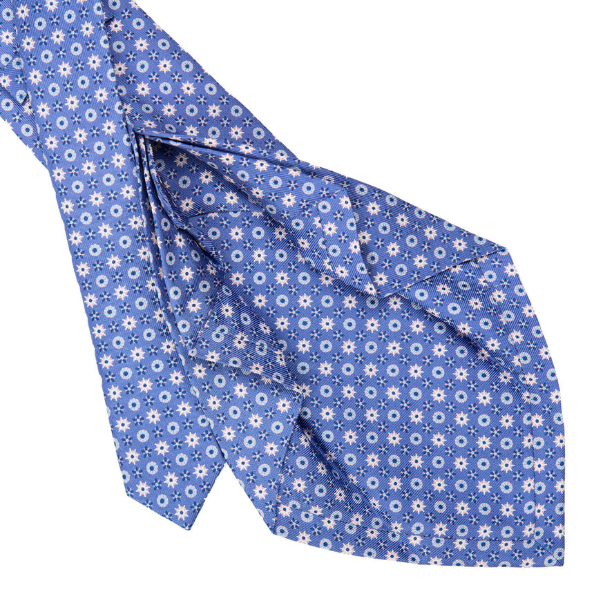POWDER BLUE 7 FOLD SARTORIAL SILK TIE