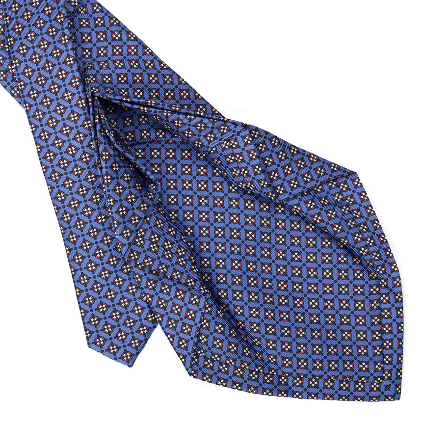 POWDER BLUE 7 FOLD SARTORIAL SILK TIE