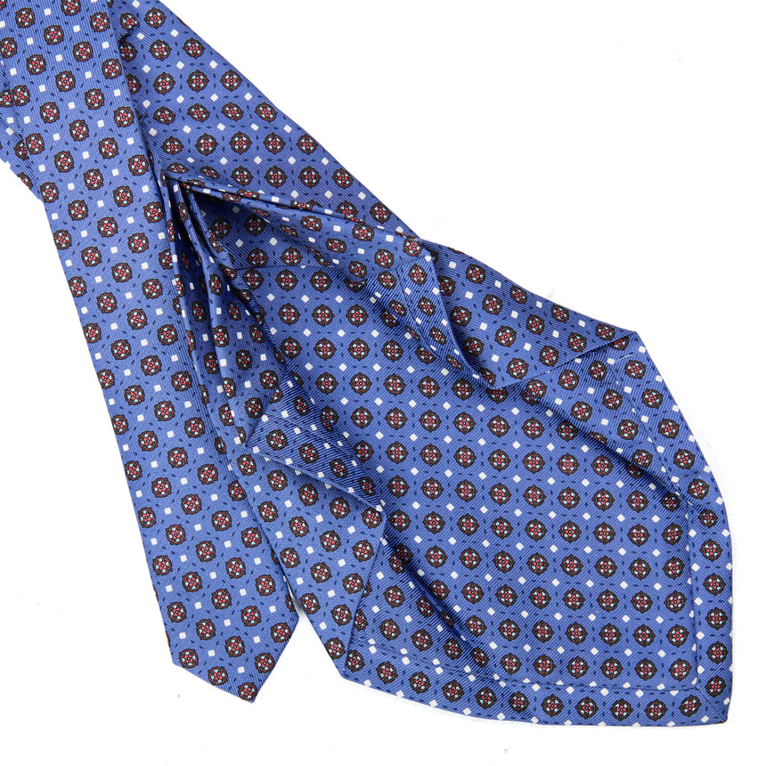 POWDER BLUE 7 FOLD SARTORIAL SILK TIE