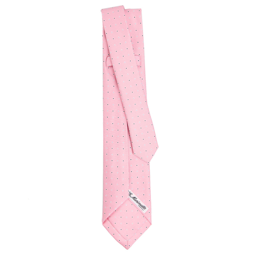 PINK 7 FOLD SARTORIAL SILK TIE