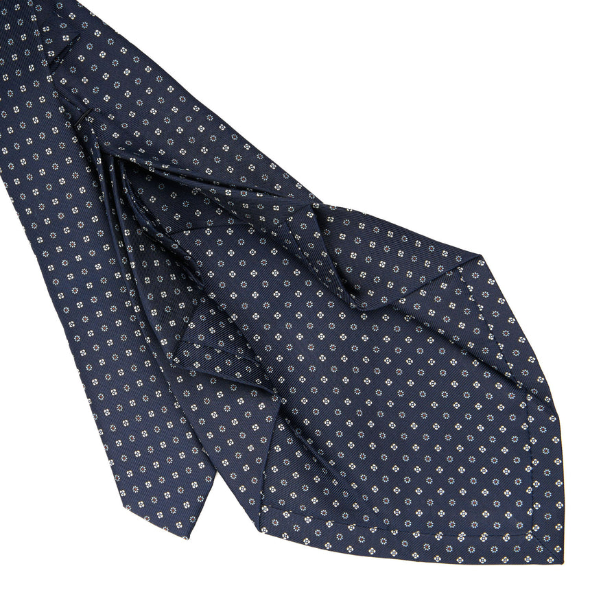 DARK BLUE SEVEN-FOLD TIE