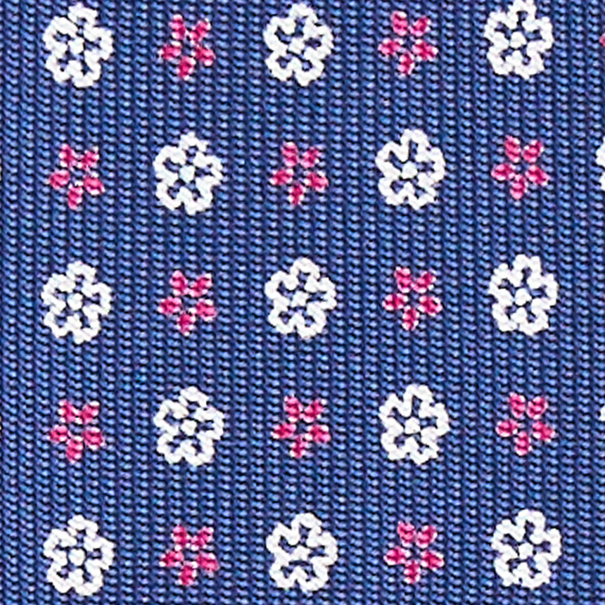 BLUE 9 FOLD SARTORIAL SILK TIE