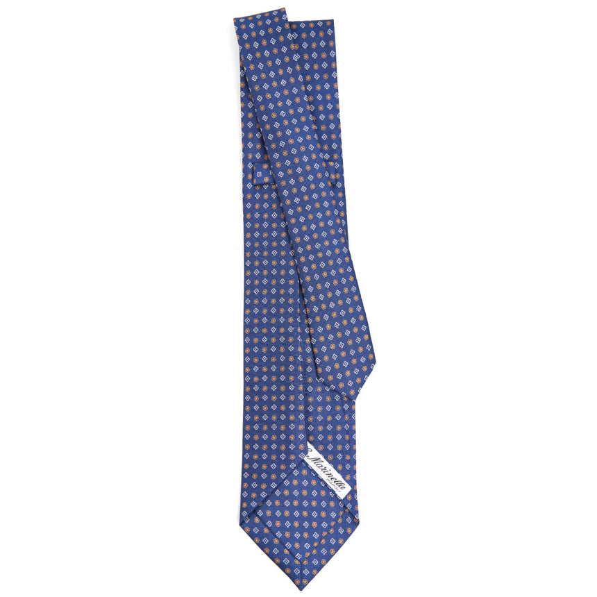 BLUE 9 FOLD SARTORIAL SILK TIE