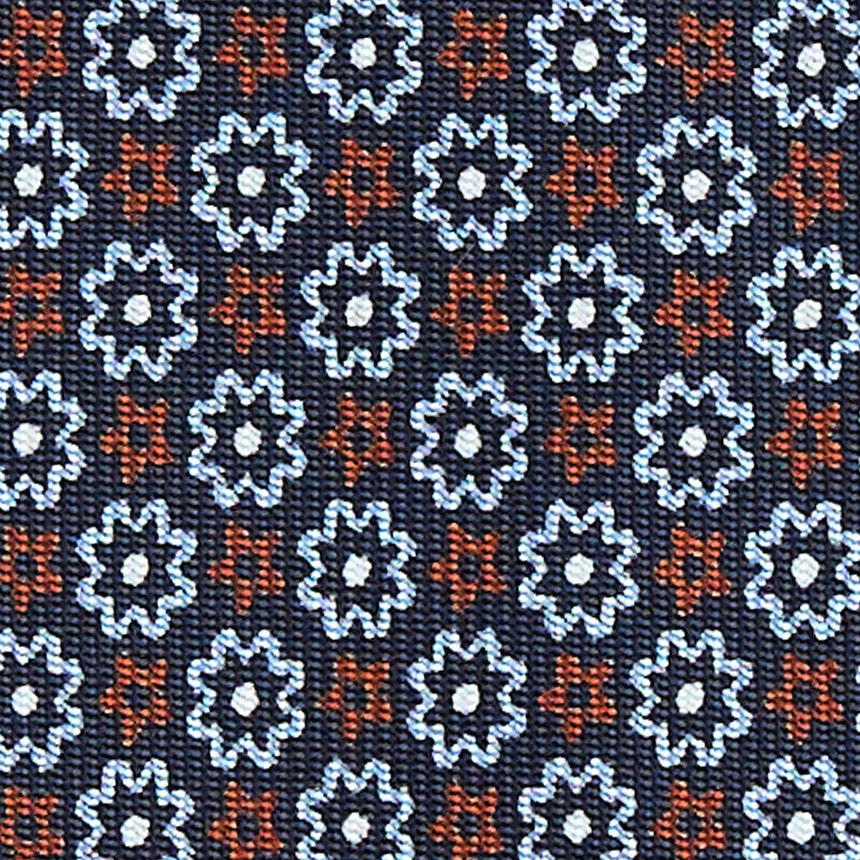 DARK BLUE 9 FOLD SARTORIAL SILK TIE