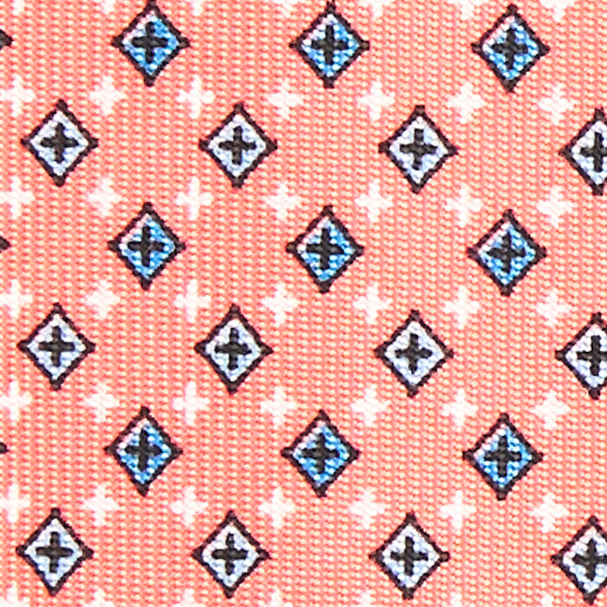 PINK 9 FOLD SARTORIAL SILK TIE