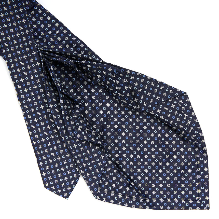 DARK BLUE 9 FOLD SARTORIAL SILK TIE