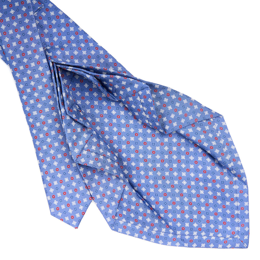 POWDER BLUE 9 FOLD SARTORIAL SILK TIE