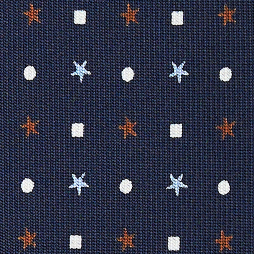 DARK BLUE 9 FOLD SARTORIAL SILK TIE