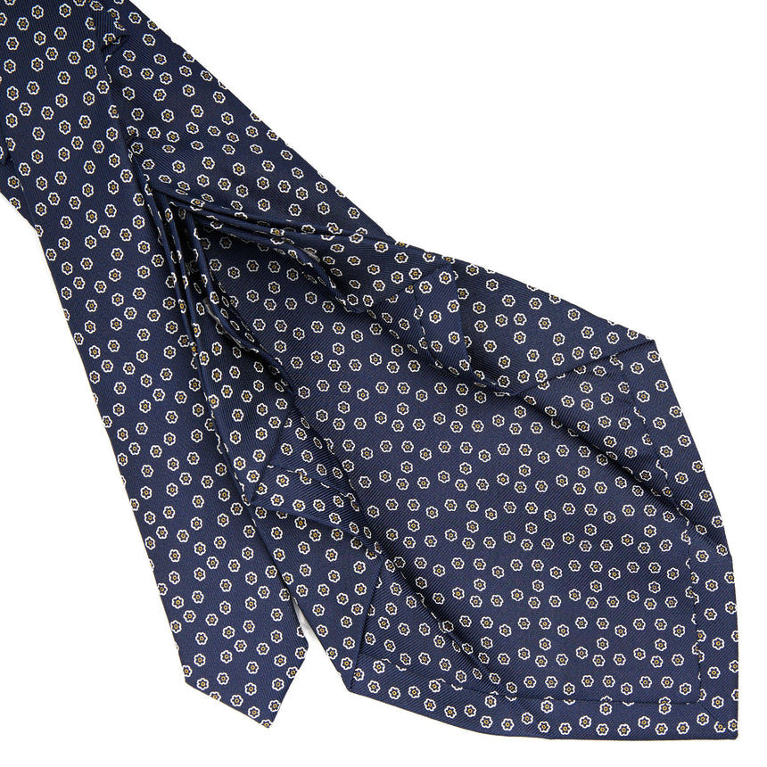 DARK BLUE 9 FOLD SARTORIAL SILK TIE