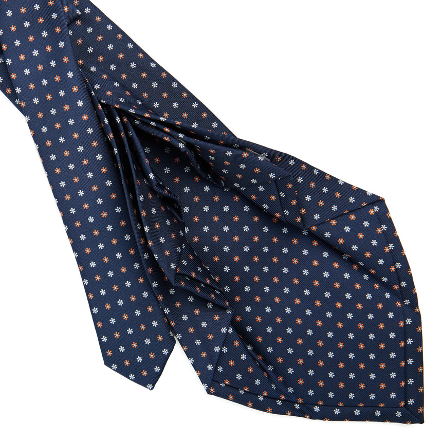 DARK BLUE 9 FOLD SARTORIAL SILK TIE