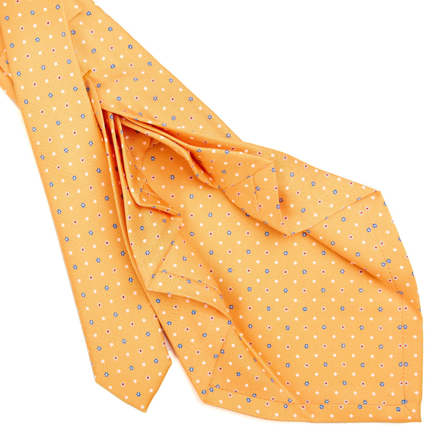YELLOW 9 FOLD SARTORIAL SILK TIE