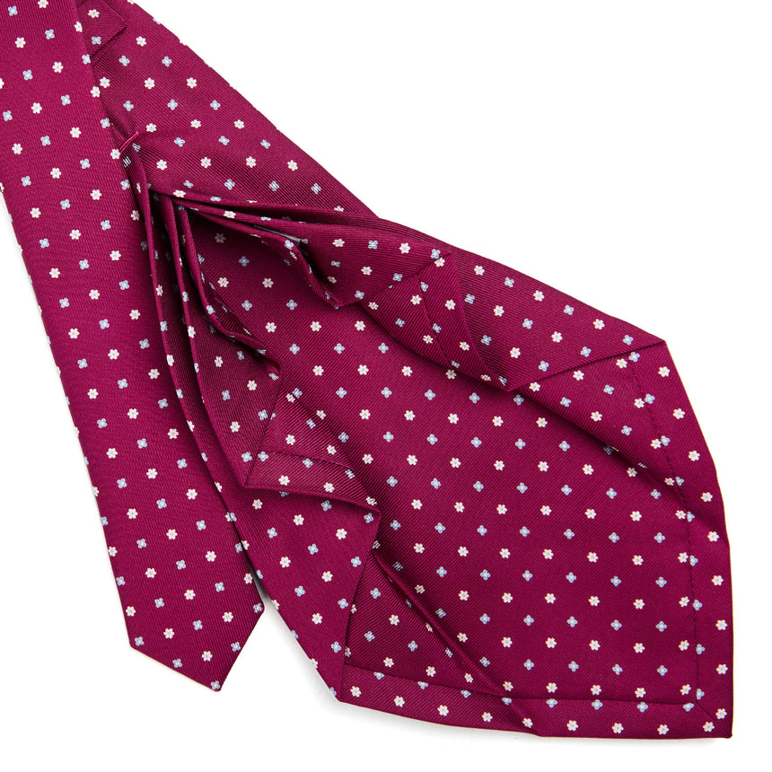 FUCHSIA 9 FOLD SARTORIAL SILK TIE