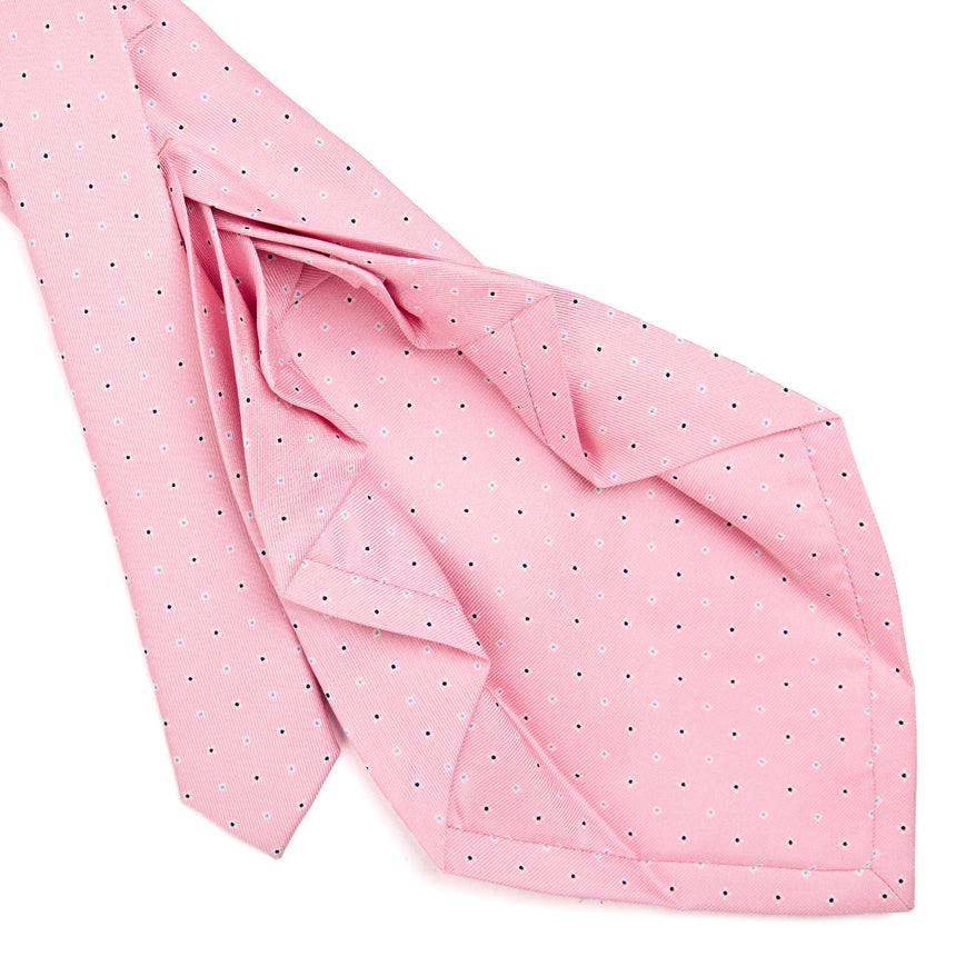 PINK 9 FOLD SARTORIAL SILK TIE