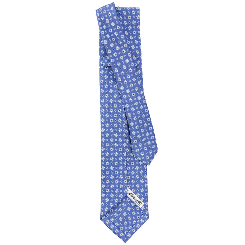 POWDER BLUE 9 FOLD SARTORIAL SILK TIE