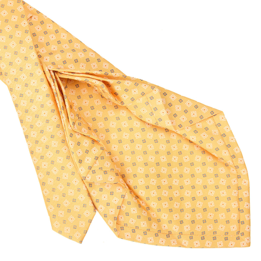 YELLOW 9 FOLD SARTORIAL SILK TIE
