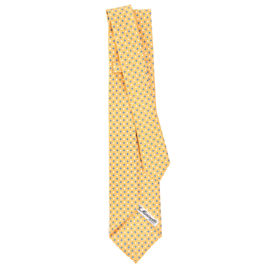 YELLOW 9 FOLD SARTORIAL SILK TIE
