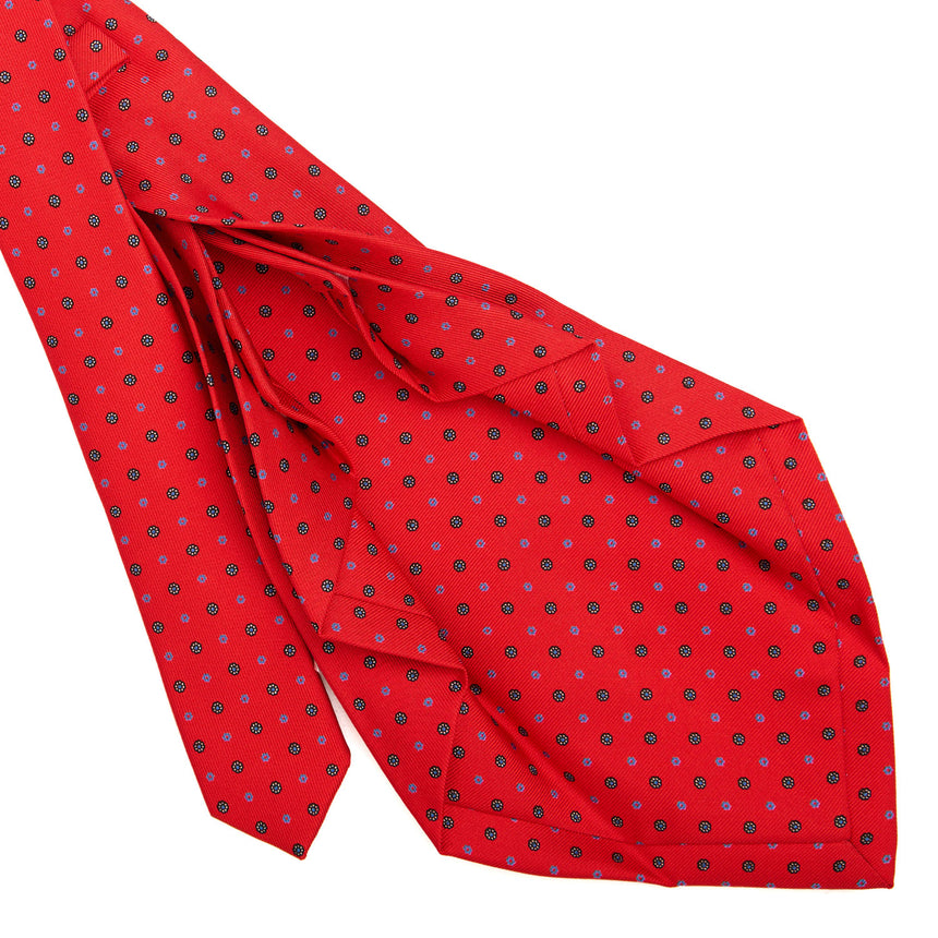 RED 9 FOLD SARTORIAL SILK TIE