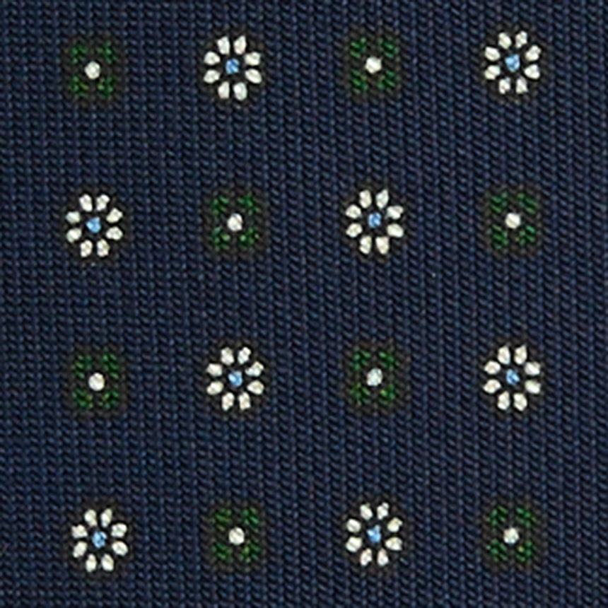 DARK BLUE 9 FOLD SARTORIAL SILK TIE