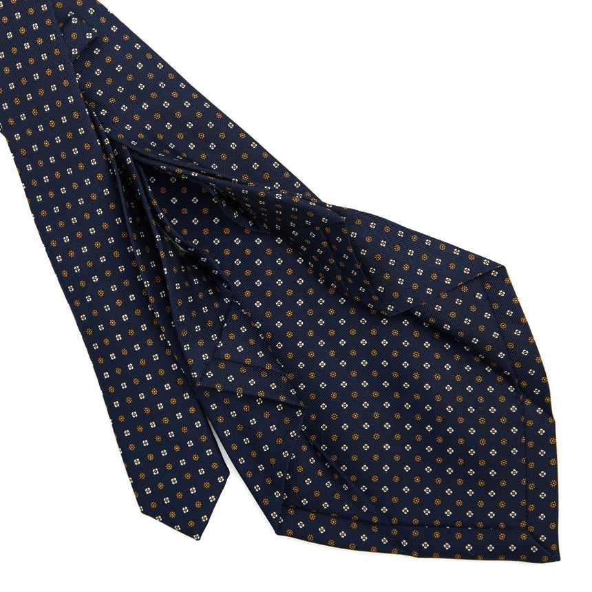 DARK BLUE 9 FOLD SARTORIAL SILK TIE