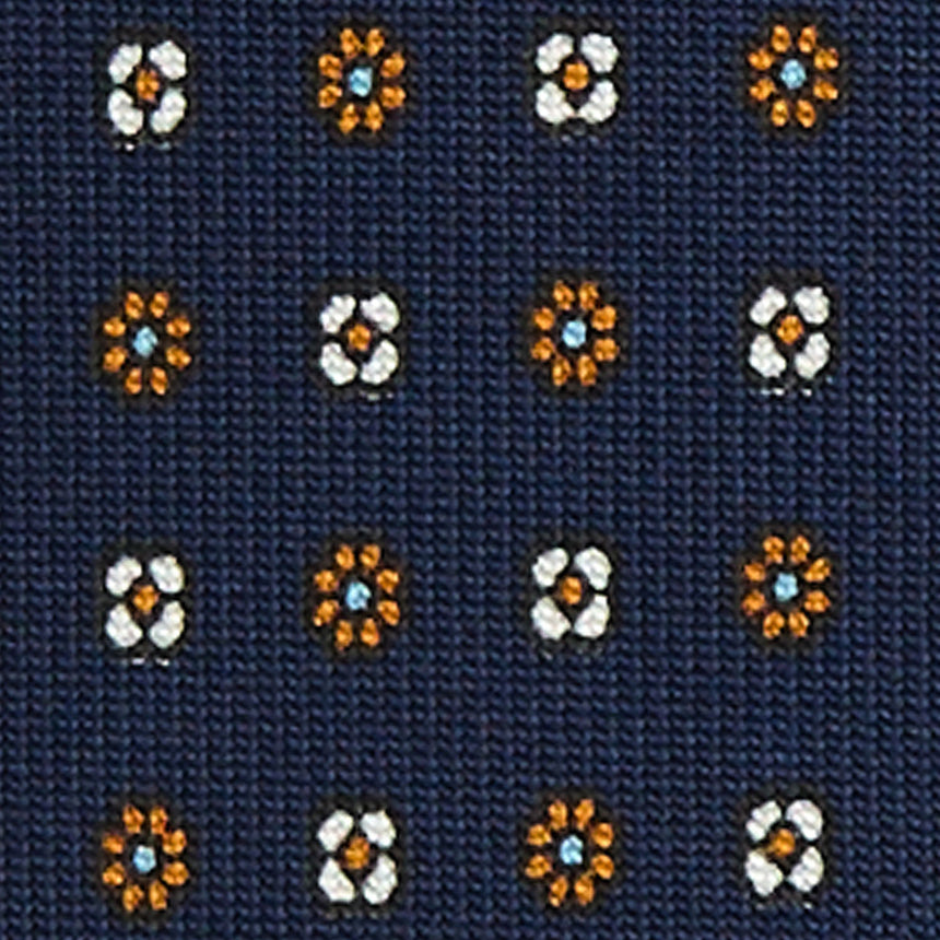 DARK BLUE 9 FOLD SARTORIAL SILK TIE
