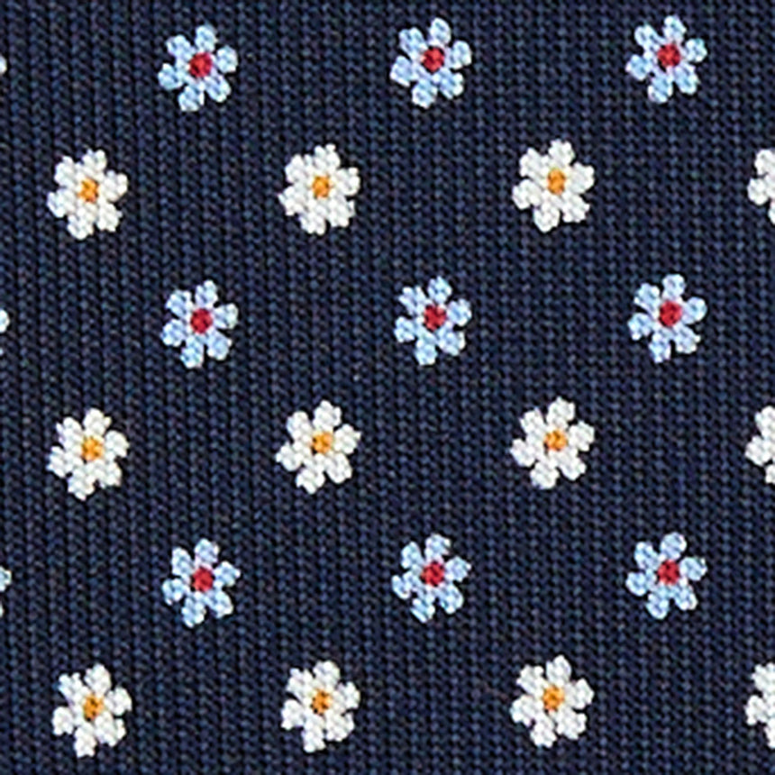 DARK BLUE 9 FOLD SARTORIAL SILK TIE