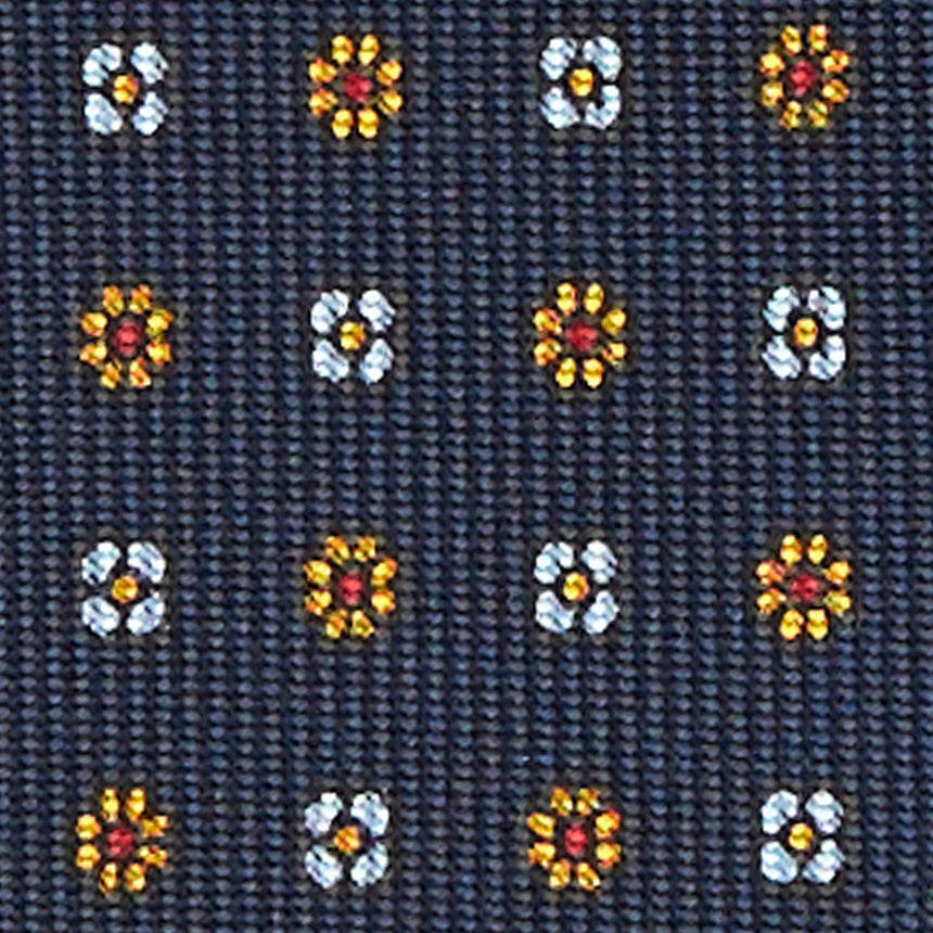 DARK BLUE 9 FOLD SARTORIAL SILK TIE