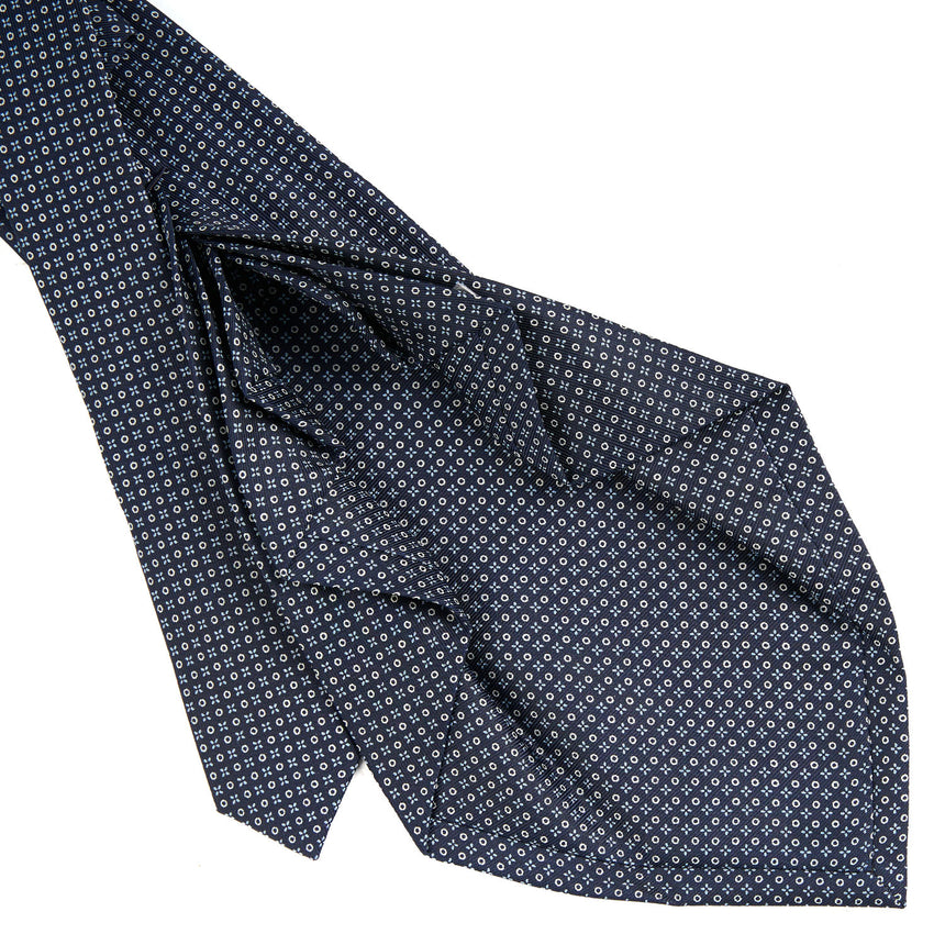 DARK BLUE 9 FOLD SARTORIAL SILK TIE