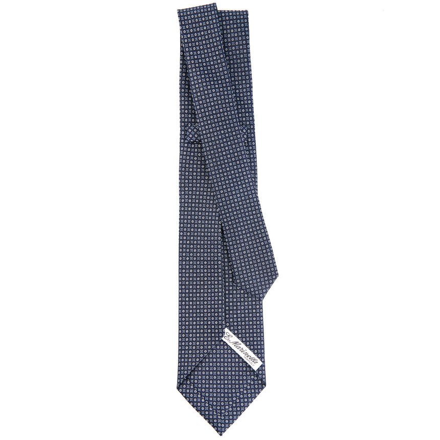 DARK BLUE 9 FOLD SARTORIAL SILK TIE