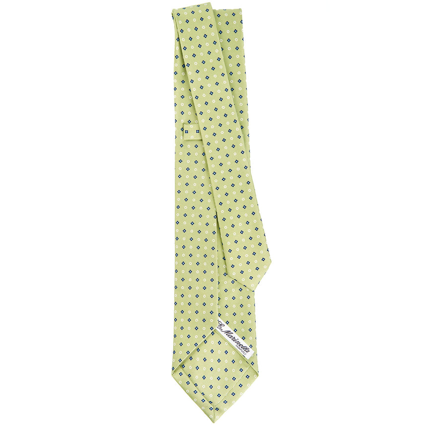 LIGHT GREEN 9 FOLD SARTORIAL SILK TIE