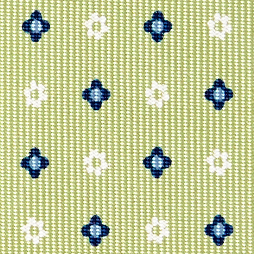 LIGHT GREEN 9 FOLD SARTORIAL SILK TIE