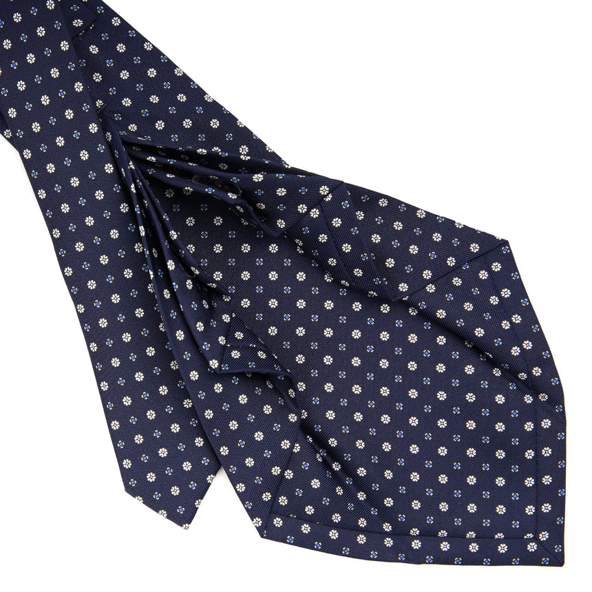 DARK BLUE 9 FOLD SARTORIAL SILK TIE