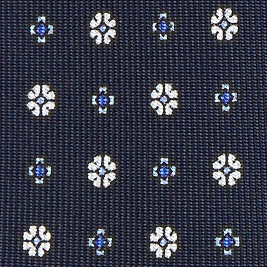 DARK BLUE 9 FOLD SARTORIAL SILK TIE