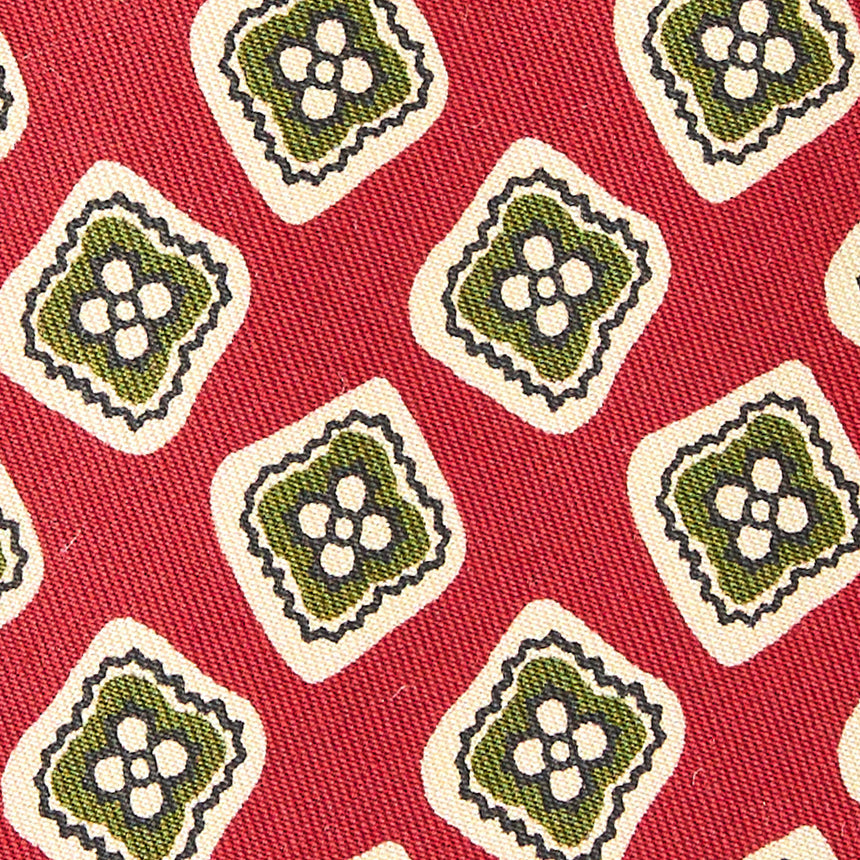 RED SILK TIE