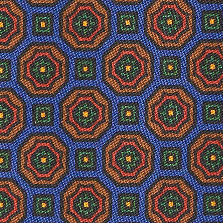 CRAVATTA IN SETA BLUETTE