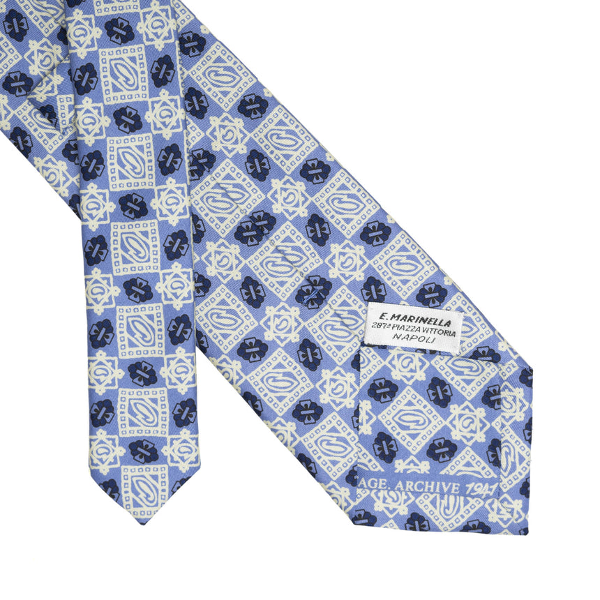 POWDER BLUE SILK TIE