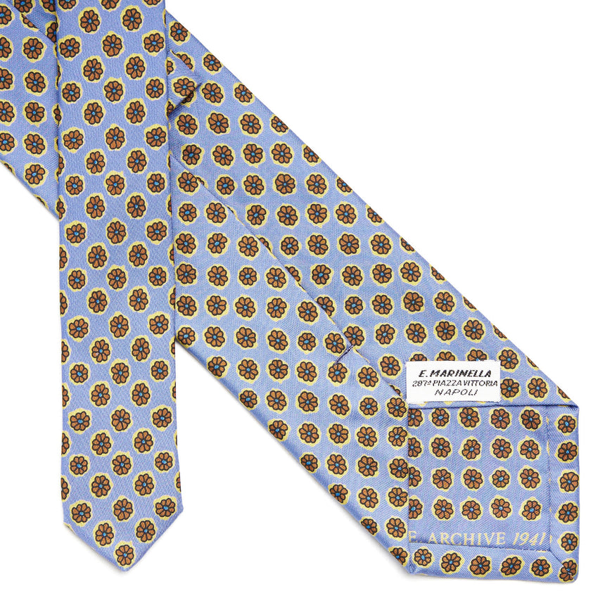 POWDER BLUE SILK TIE