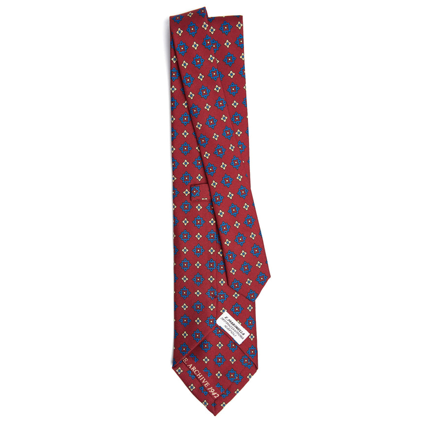 RED SILK TIE