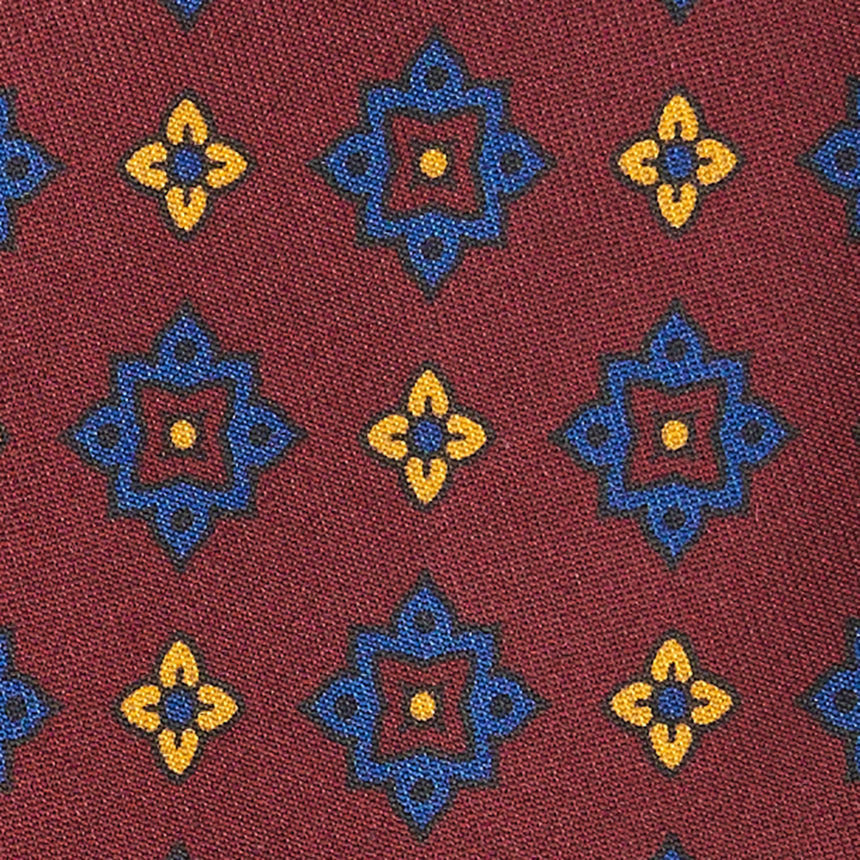 burgundy_silk_tie_archivio_collection_1942_05_fabric_pattern_detail