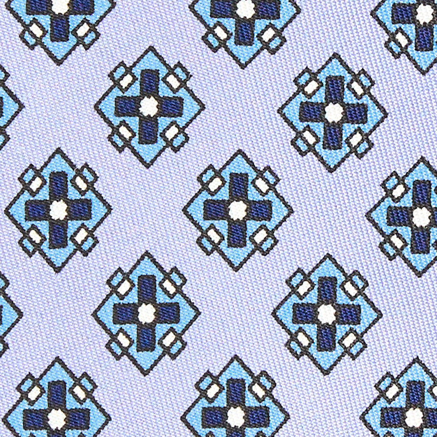 LIGHT BLUE SILK TIE