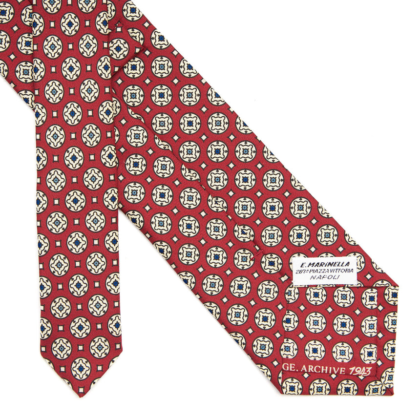 RED SILK TIE