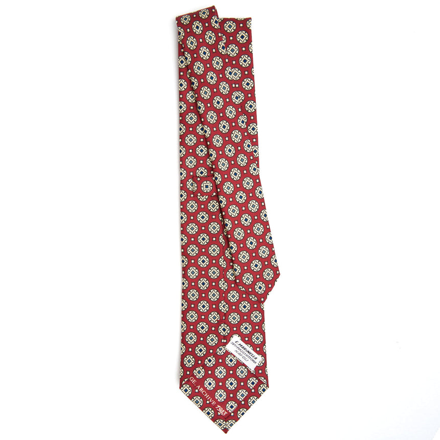 RED SILK TIE
