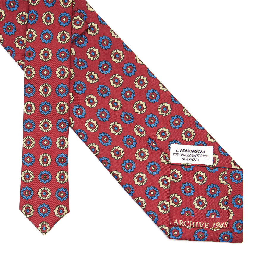 RED SILK TIE