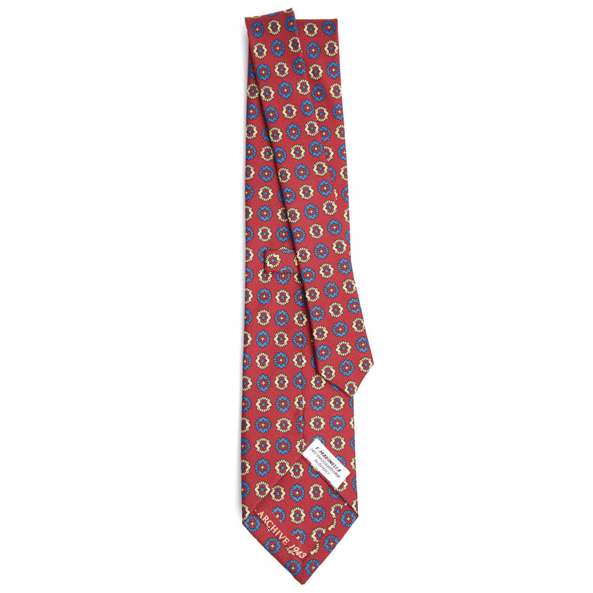 RED SILK TIE