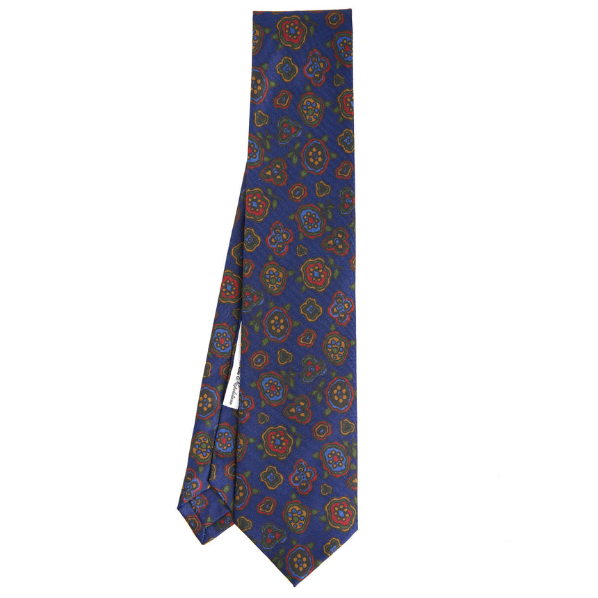 CRAVATTA IN SETA BLUETTE