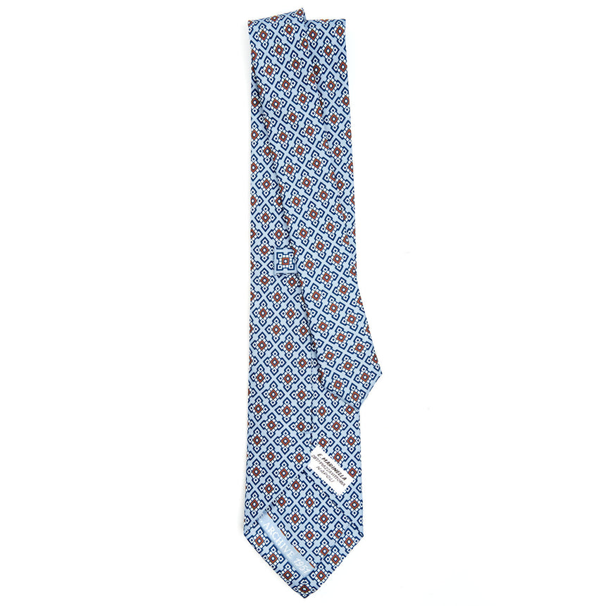 LIGHT BROWN SILK TIE