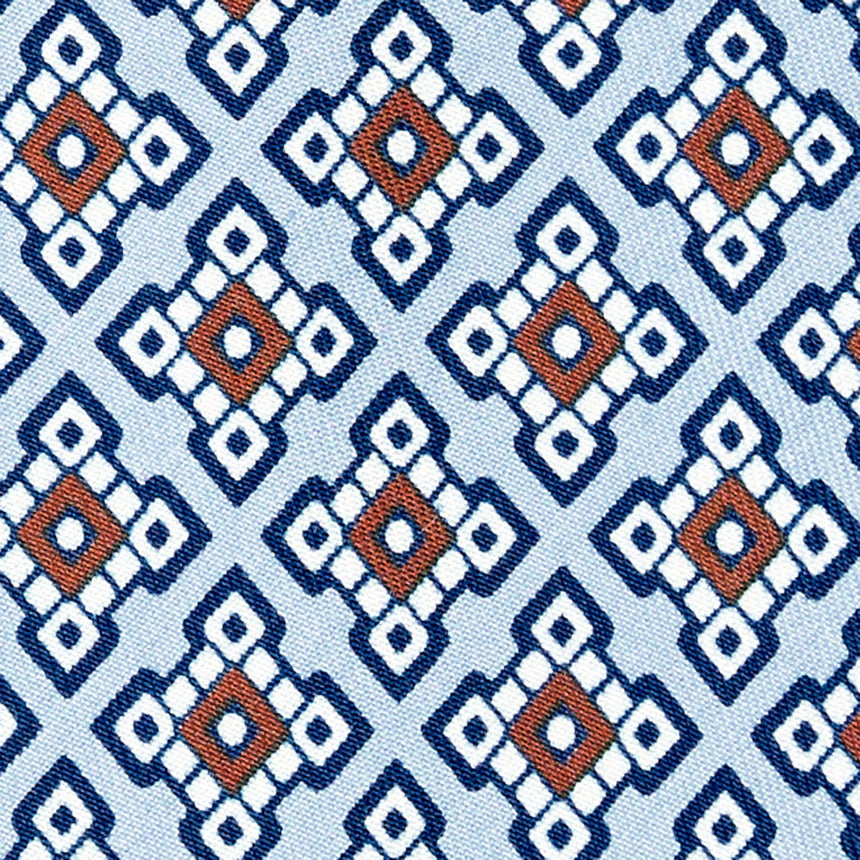 LIGHT BROWN SILK TIE