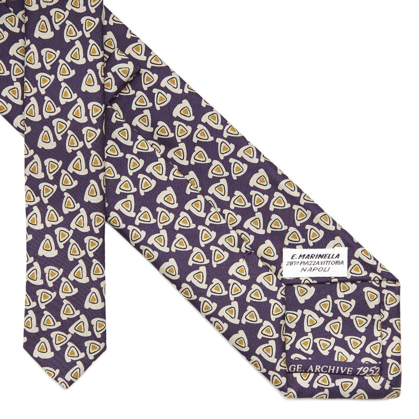 VIOLET SILK TIE